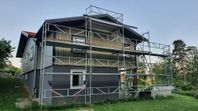 Byggställning Aluminium uthyres billigt, mycket lätthanter