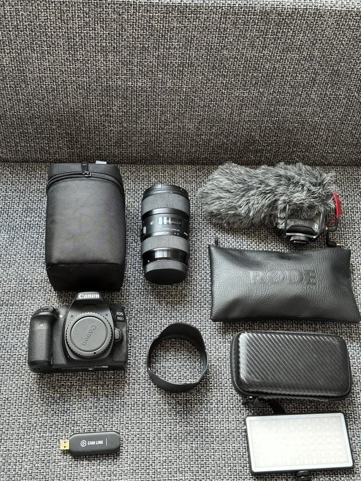 Canon EOS 80D / Røde VideoMic...