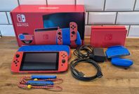 nintendo switch v2 mario edition 