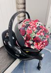 Cybex Cloud Z i-Size Babyskydd, Spring Blossom medIsofix bas