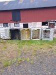 1000 liters baljor med järnkorg