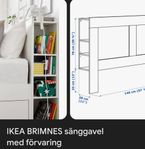 IKEA Brimnes sänggavel