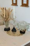 Humppila glas skål , ljusstake, vas , inredning 