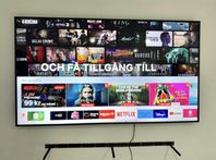 Samsung Smart TV 4K UHD 75" med väggfäste