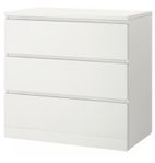 malm byrå 3 lådor
