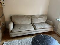 beige Arne. Norell julia-soffa 3 sits