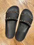 valentino studs slides badtofflor