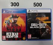 CALL OF DUTY BLACK OPS 6 och RED DEAD 2