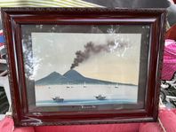 akvarell ”Vesuvio 1906”