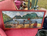 sommartavla Bertil Westman Nordingrå