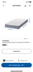 Ikea Mattress, Mattress pad and bedsheet