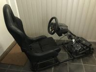 G29 ratt, pedaler, växelspak och sits