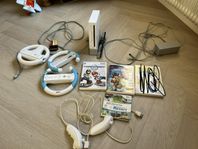 Wii konsol inkl spel