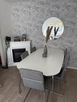 matbord(Ikea)+4 stolar(Mio)