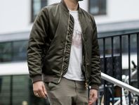 Acne Studios SELO bombarjacka bomberjacket grön green stl 5