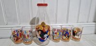 Kanna med glas set