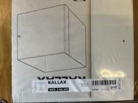 IKEA KALLAX INSATS MED LUCKA