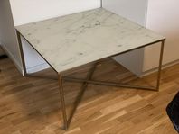 Soffbord i glas & metall