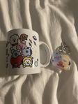 BT21 MUGG + Nyckelring!