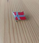 Norge pin flagga