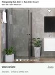 Bathlife duschdörrar, nya i förpackning 