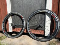 cykelhjul shimano RS80 C50 kolfiber carbon