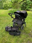 Bugaboo Donkey Duo – All Black, komplett paket!