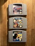 Nintendo 64-spel - 007, Micro Machines , Gretzky's Hockey