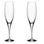 6 st Orrefors Intermezzo Satin Champagne 