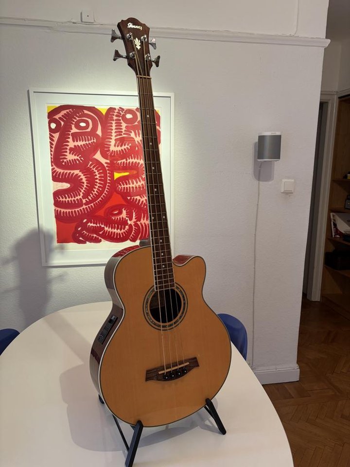 Ibanez akustisk basgitarr bor...
