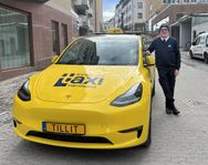 Taxibil inkl plats