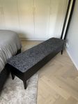 KLINTE Bänk 160cm svart 