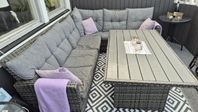 Utemöbel Loungesoffa
