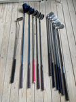 Golfset dam King Cobra med en Callaway, med bag och vagn
