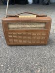 AGA transistorradio i läder 