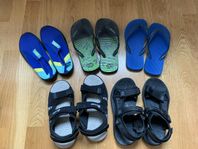 Barnskor (sandaler, badskor, flipflops) strlk 33-35