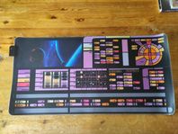 Star Trek: The Next Generation-musmatta med RGB, 70x35 cm