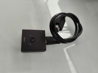 Deltaco HDMI omkopplare (två kontakter) med kabel