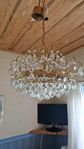 äldre taklampa kristall