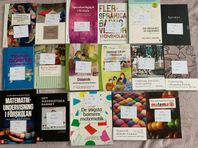 Kurslitteratur för förskollärarprogrammet 