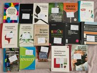 Kurslitteratur för förskollärarprogrammet 