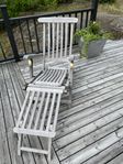Däckstol i teak Classic Garden