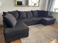 Soffa med divan