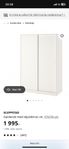 2 garderober ikea 