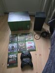 Xbox Series x 1TB med 10 spel och 2 handkontroller 
