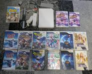 Nintendo Wii med 8 spel!