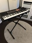 YAMAHA Keyboard och VOX Förstärkare med mikrofon