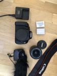 Canon EOS 600D kamera + 18-55 f3.5 objektiv