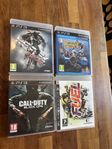 PS3 Spel 4 styck några nya 150:-