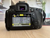 Canon 80D-professionell DSLR